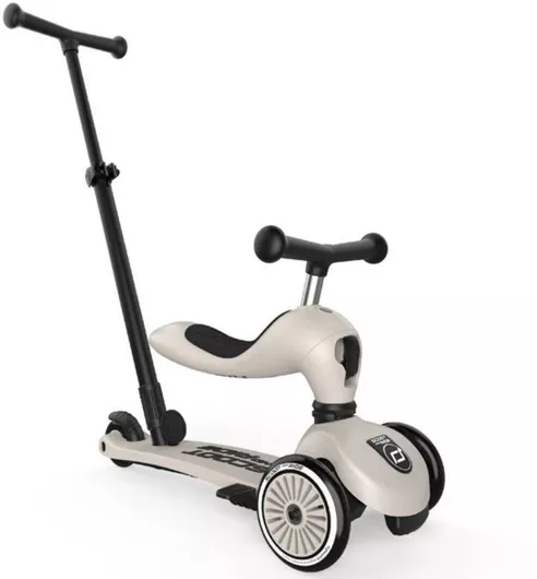 Παιδικό Πατίνι Scoot & Ride Highwaykick 1 Τρίτροχο Πολυμορφικό για 12+ Μηνών Γκρι