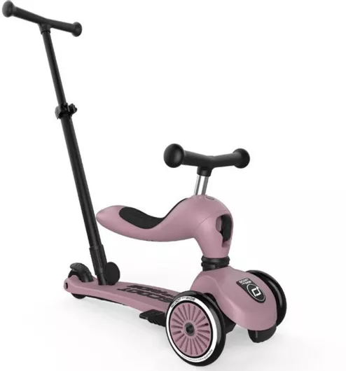Παιδικό Πατίνι Scoot & Ride Highwaykick 1 Τρίτροχο Πολυμορφικό για 12+ Μηνών Ροζ