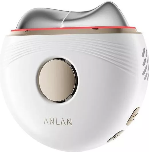 Roller Προσώπου Anlan Gua Sha για Αντιγήρανση Λευκό