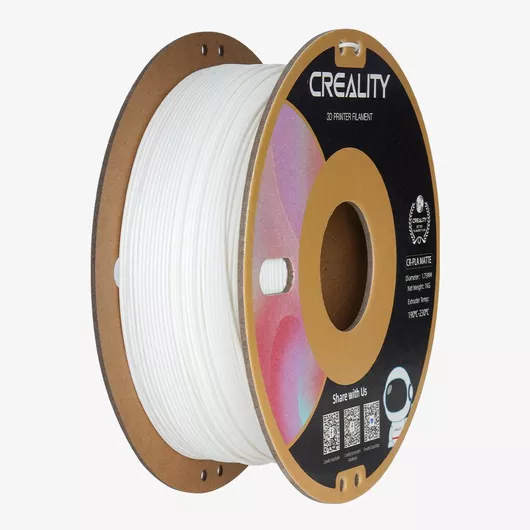 3D Printer Filament Creality Cr-Pla Matte Gypsum White/1 Kg Spool/1.75mm Λευκό