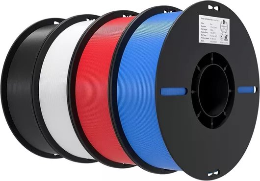 3D Printer Filament Creality En-Pla Value Pack 4Kg 1.75mm Μαύρο/Κόκκινο/Μπλε/Λευκό