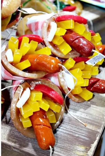 Πασχαλινή Λαμπάδα Gerakis Πίτα Λουκάνικο 001829