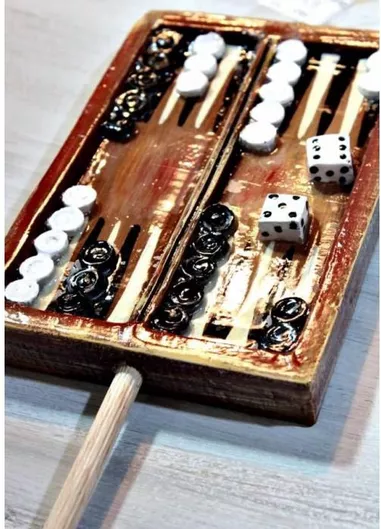 Πασχαλινή Λαμπάδα Gerakis Τάβλι 3D 001850