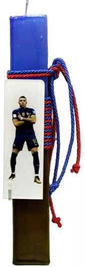 Πασχαλινή Λαμπάδα Gerakis 24Δ009 Φιγούρα Plexyglass Mbappe 003350