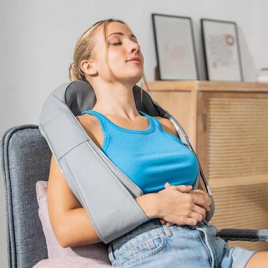 Εργαλείο Μασάζ InnovaGoods Shiatsu για Αυχένα Κεφάλι & Σώμα με Υπέρυθρες