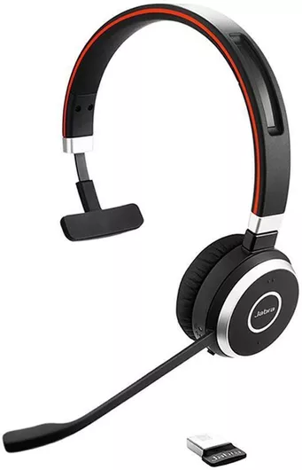 VOIP Headset Jabra Evolve 65 Te, Link390a Ms Mono