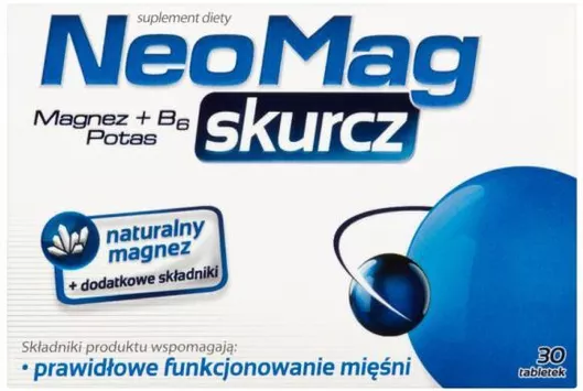 NeoMag Skurcz Ειδικό Συμπλήρωμα Διατροφής 30 Ταμπλέτες