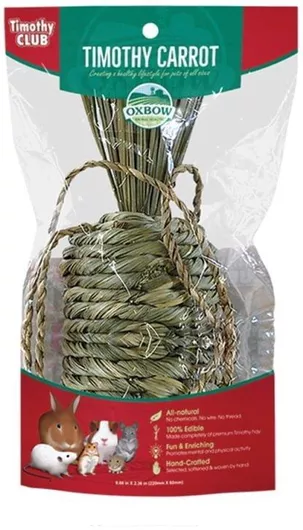 Χόρτο Τρωκτικών Oxbow Timothy Club Carrot One Size