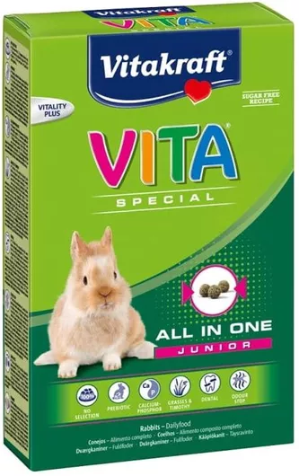 Χόρτα για Νεαρά Κουνέλια Vitakraft Vita Special 600gr