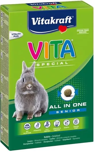Χόρτα για Senior Κουνέλια Vitakraft Vita Special 600gr