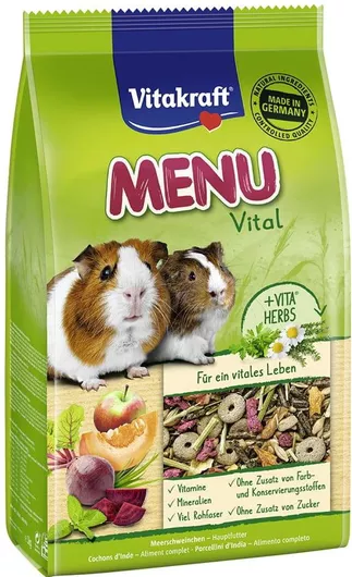 Χόρτα για Ινδικό Χοιρίδιο Vitakraft Menu Vital 1kg