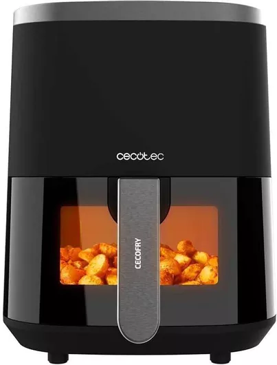 Air Fryer Cecotec Cecofry Fantastik Window 4000 4lt 1400W Μαύρο