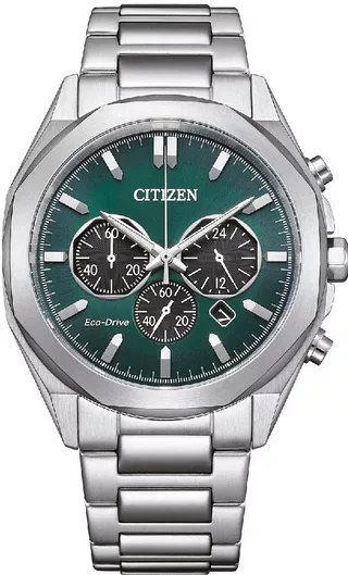 Ανδρικό Ρολόι Citizen Eco-Drive με Μεταλλικό Μπρασελέ Ασημί