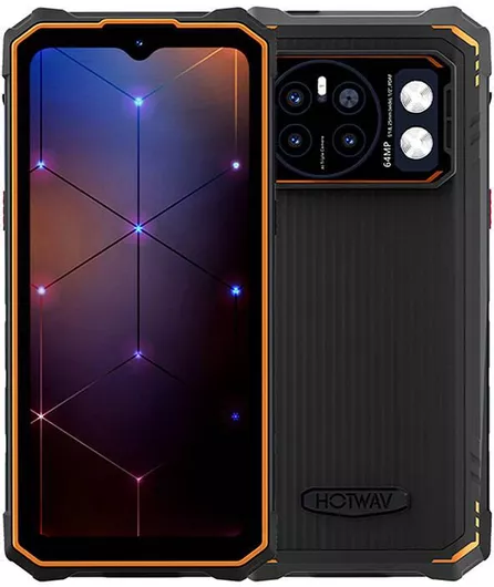 Hotwav Cyber 13 Pro 4G 12GB 256GB Rugged Πορτοκαλί