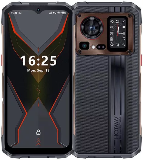Hotwav Cyber 15 4G 12GB 256GB Rugged Καφε