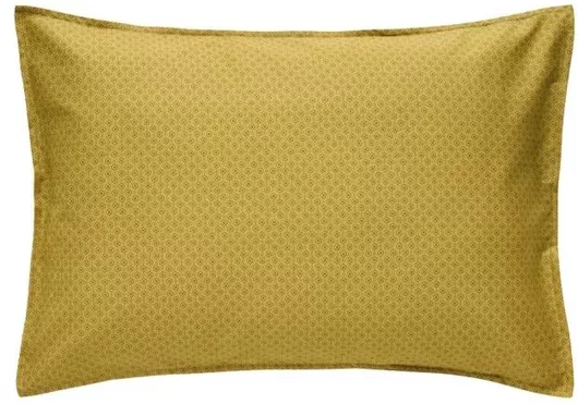 Σετ Μαξιλαροθήκες Kentia Brixton 03A Βαμβακερή 50x70cm Κίτρινο 2τμχ 