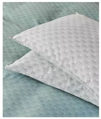 Σετ Μαξιλαροθήκες Kentia Neve 29A Βαμβακερή 50x70cm Τιρκουάζ 2τμχ 