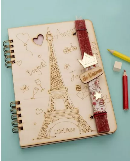 Πασχαλινή Λαμπάδα Life Likes Παρίσι με Βιβλίο Ζωγραφικής 2972