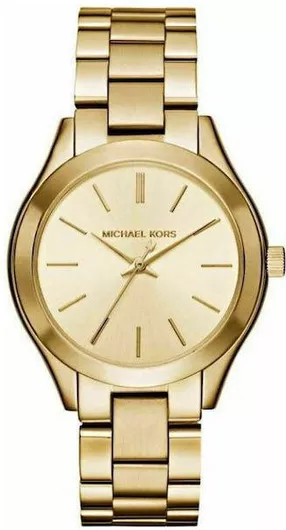 Γυναικείο Ρολόι Michael Kors με Μεταλλικό Μπρασελέ Χρυσό