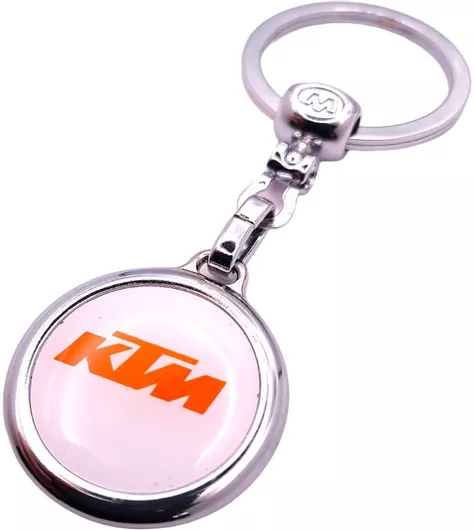Μπρελόκ Ktm από Μέταλλο Ασημί/Λευκό