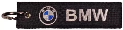 Μπρελόκ Bmw Classic από Ύφασμα Μαύρο