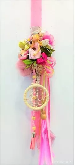 Πασχαλινή Λαμπάδα Νεράιδα με Ονειροπαγίδα 111Α