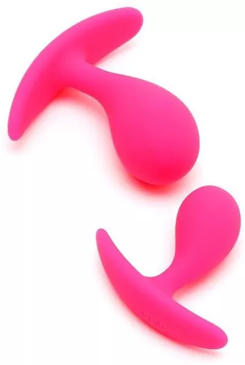 Πρωκτική Σφήνα Rimba Toys Play Duo Copenhagen Σετ 2τμχ Ροζ