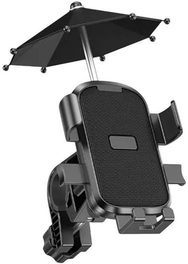 Βάση Κινητού Tradesor YC-D2S στο Τιμόνι με Ρυθμιζόμενο Βραχίονα Μαύρο