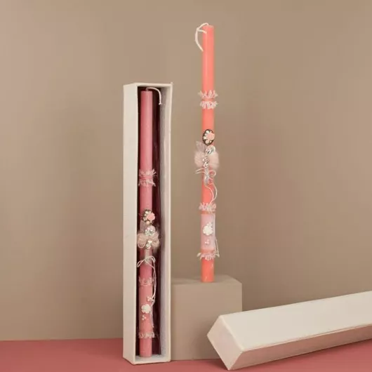 Πασχαλινή Λαμπάδα Μίνι Πιαστράκι Λουλούδι 035