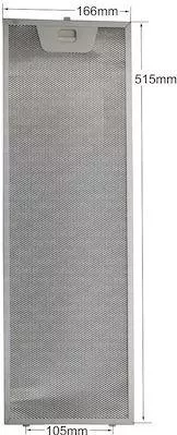 Φίλτρο Απορροφητήρα Bosch 00660223 Μεταλλικό 16.5x51.5cm 