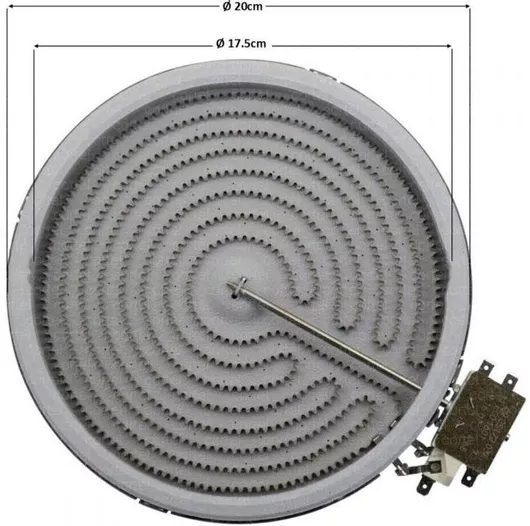 Ανταλλακτικό Μάτι Εστίας Ego Κεραμικό 2300W 230mm