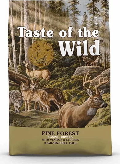 Ξηρά Τροφή Σκύλου Taste Of The Wild Pine Forest 12.2kg χωρίς Σιτηρά & Γλουτένη με Ελάφι