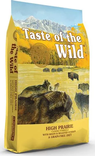 Taste Of The Wild High Prairie 12.2kg Ξηρά Τροφή χωρίς Σιτηρά για Ενήλικους Σκύλους με Βίσωνα και Ελάφι