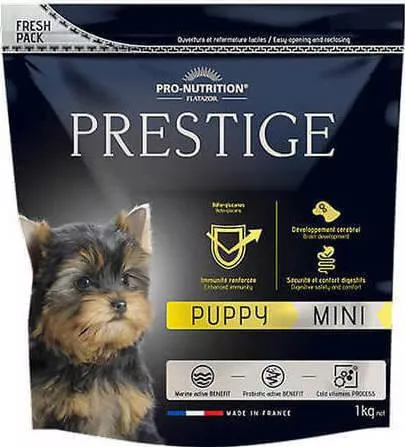 Ξηρά Τροφή Flatazor Prestige Puppy Mini 3kg για Κουτάβια Μικρόσωμων Φυλών με Πατάτες, Πουλερικά & Ρύζι