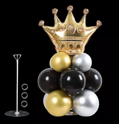 Επιτραπέζια Βάση για Μπαλόνια 40x18cm Διάφανο