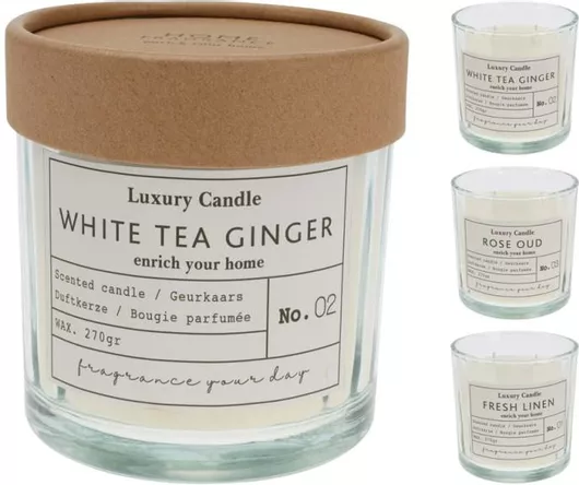 Κερί Box37211 The Netherlands Αρωματικό Mellow σε Γυάλινο Δοχείο Cc5071440 Τυχαία Επιλογή Αρώματος & Σχεδίου