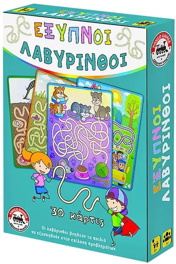 Επιτραπέζιο Παιχνίδι Έξυπνοι Λαβύρινθοι για 2+ Παίκτες 3+ Ετών Panco Games