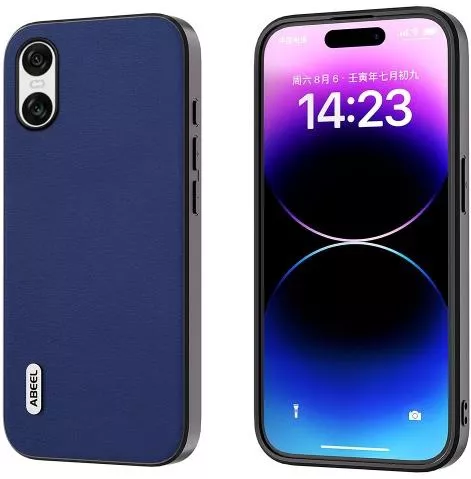 Θήκη Κινητού Abeel Haze Texture Back Cover για Sony Xperia 10 VI Πλαστικό Μπλε