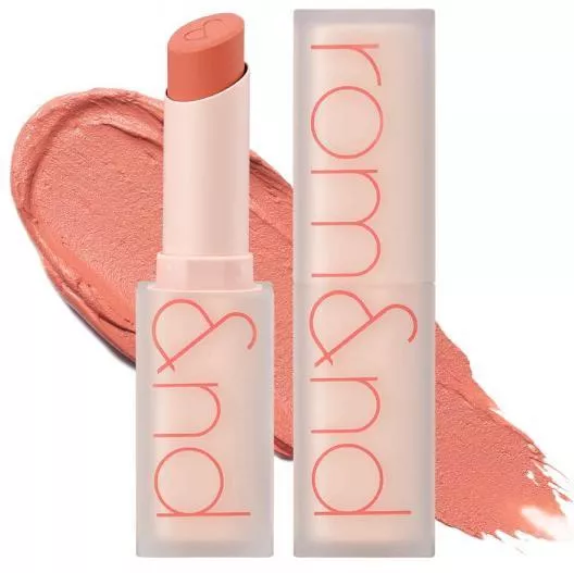 Matte Lipstick Rom&nd Zero Matte Shade #09 Shell Nude Capacity G 3