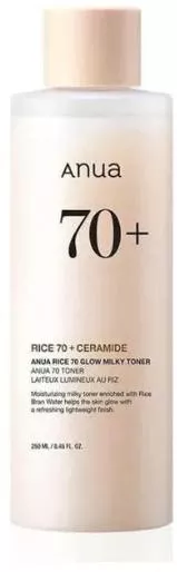 Υγρό Καθαρισμού Προσώπου Anua Rice 70 Glow Milky Toner 250ml