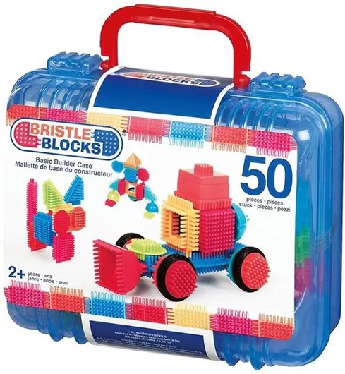 Τουβλάκια B-Toys Βαλίτσα Basic Builder για 2+ Ετών Σετ 50τμχ