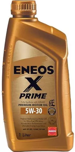Λάδι Αυτοκινήτου Eneos X PRIME 5W30/API SP/ILSAC GF6-A 1lt