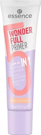 Primer Προσώπου Essence Wonder Full Primer 5 In 1 10 Light-Medium 30ml