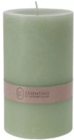 Κερί Essentials by Home and Styling Pillar Ea Rustic S/Trnsp 420007450