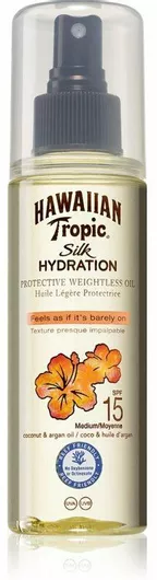Αντηλιακό Λάδι Hawaiian Tropic Silk Hydration Weightless Oil SPF15 150ml