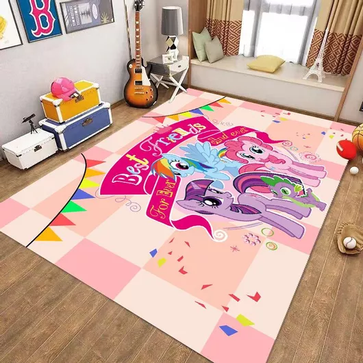 Παιδικό Χαλί Homeone Soft Willy Γούνινο 160x220cm Ροζ