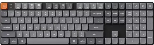 Keychron K5 Max QMK/VIA Ασύρματο Gaming Μηχανικό Πληκτρολόγιο με Gateron Brown διακόπτες & Φωτιζόμενα πλήκτρα International English