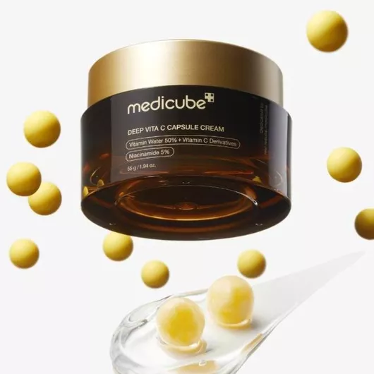 Κρέμα Προσώπου Medicube Deep Vita C Capsule Cream Ενυδατική με Βιταμίνη C 55gr