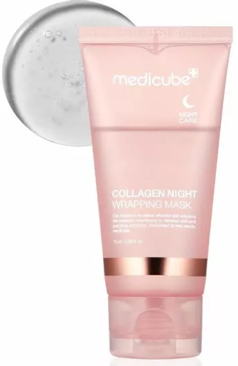 Medicube Collagen Night Wrapping Μάσκα Προσώπου για Ενυδάτωση / Σύσφιξη Νύχτας 75ml