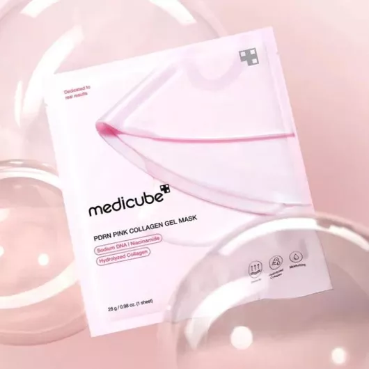 Μάσκα Προσώπου Medicube Pdrn Pink Collagen Gel για Αντιγήρανση 28gr